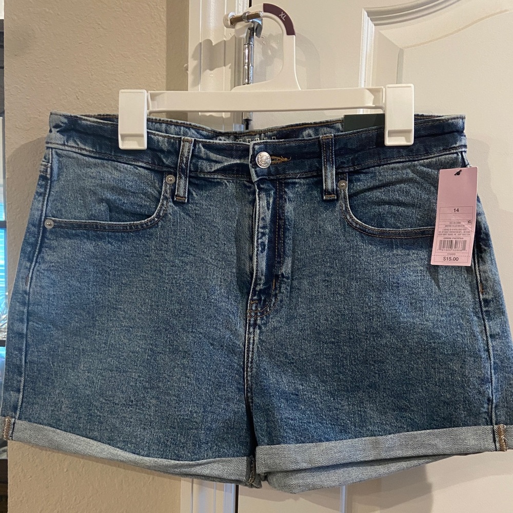 2-4-1 WILD FABLE: WOMEN’S HIGH WAISTED SHORTS (TARGET BRAND) SIZE 14/32R